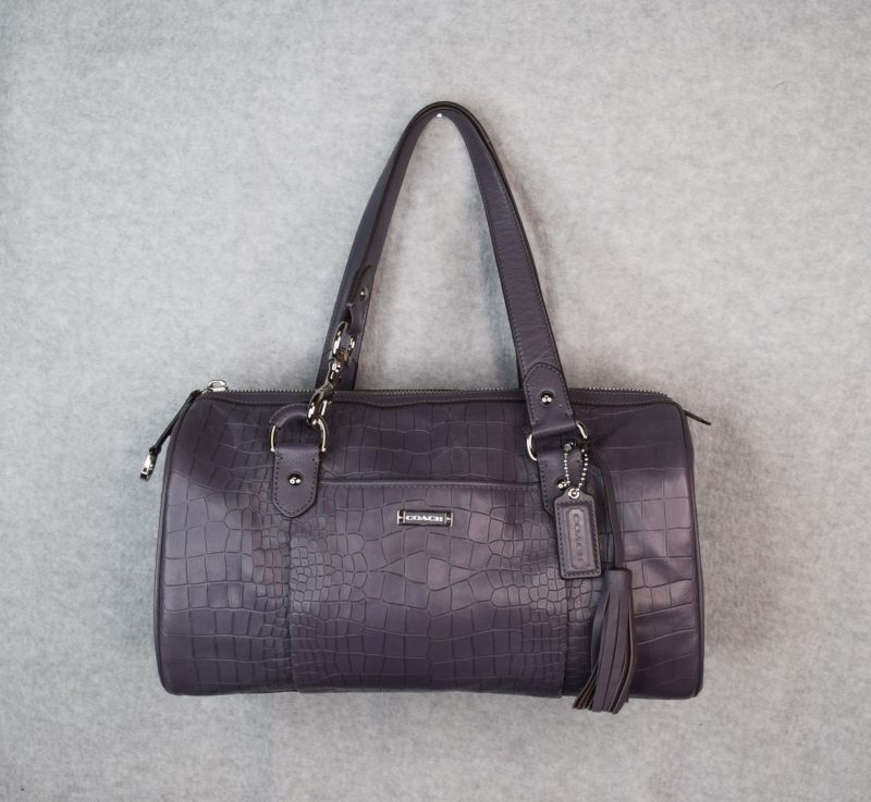 Purple Coach Bag