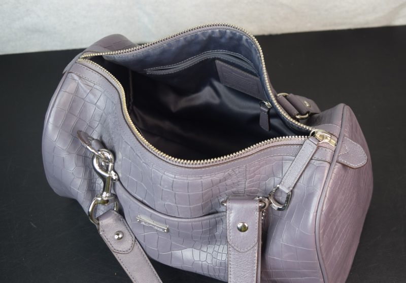 Purple Coach Bag - Image 4