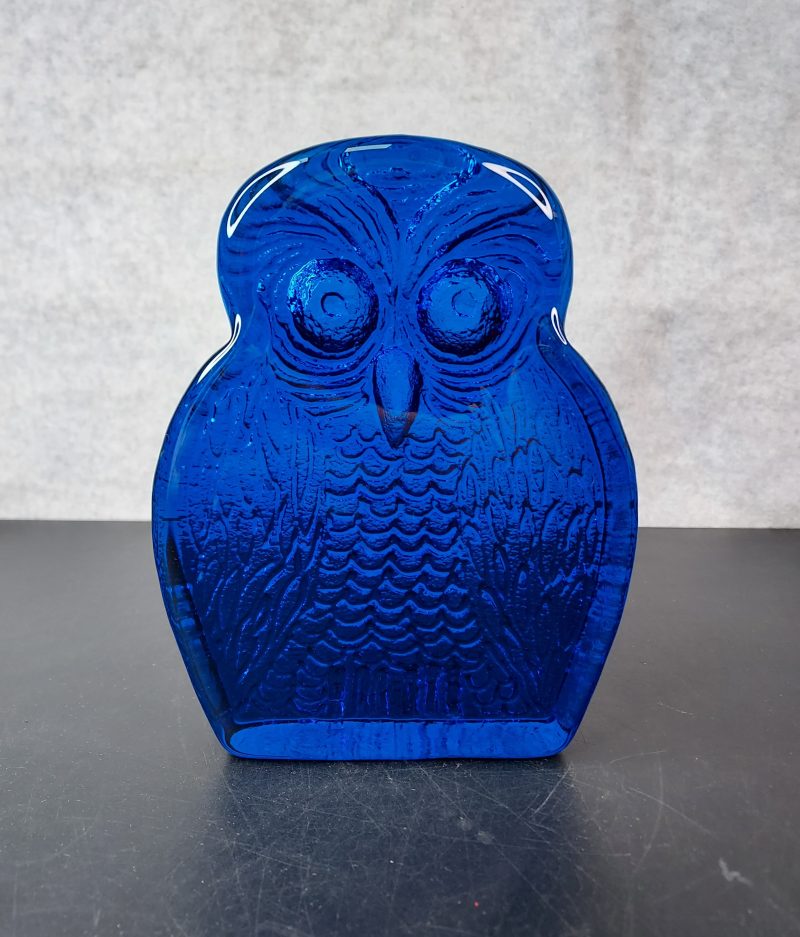 Blenko Owl Bookend - Image 2