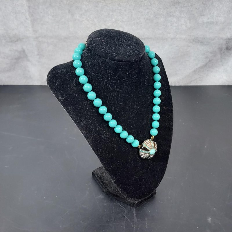 Heidi Daus "Simply Irresistible Domed Pendant" Necklace