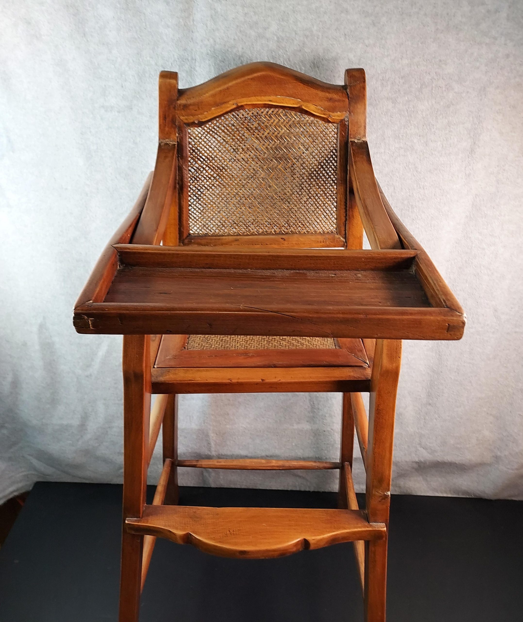 Wooden High Chair