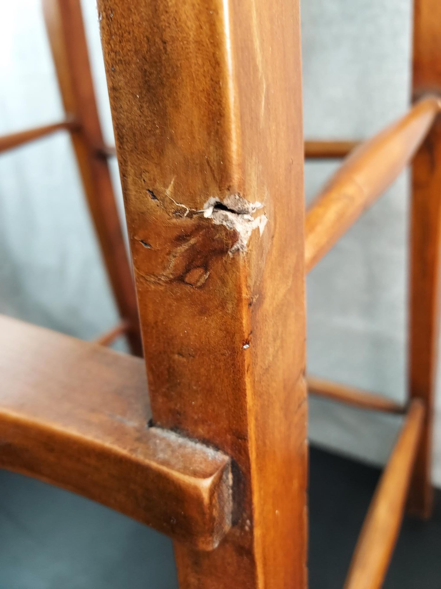 Wooden High Chair - Image 6