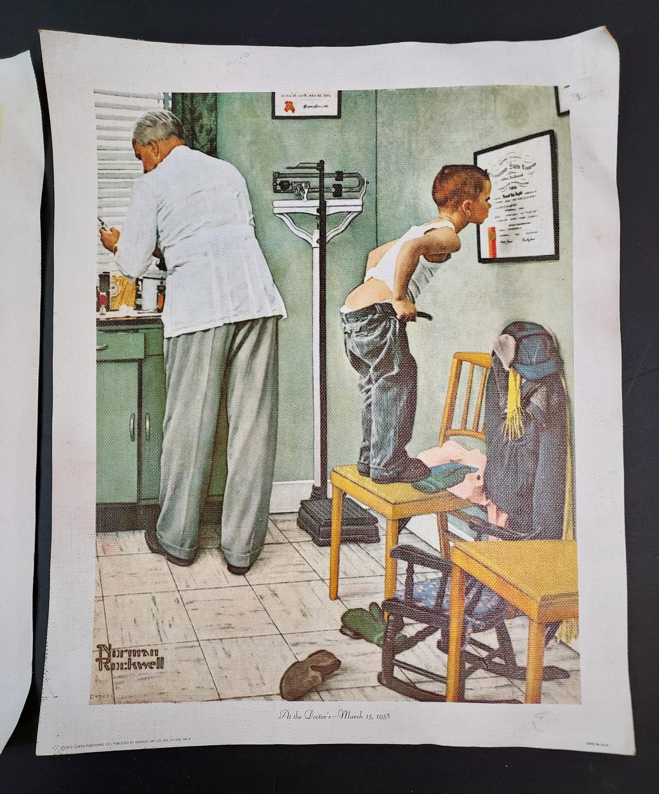 Canvas Norman Rockwell Prints - Image 2