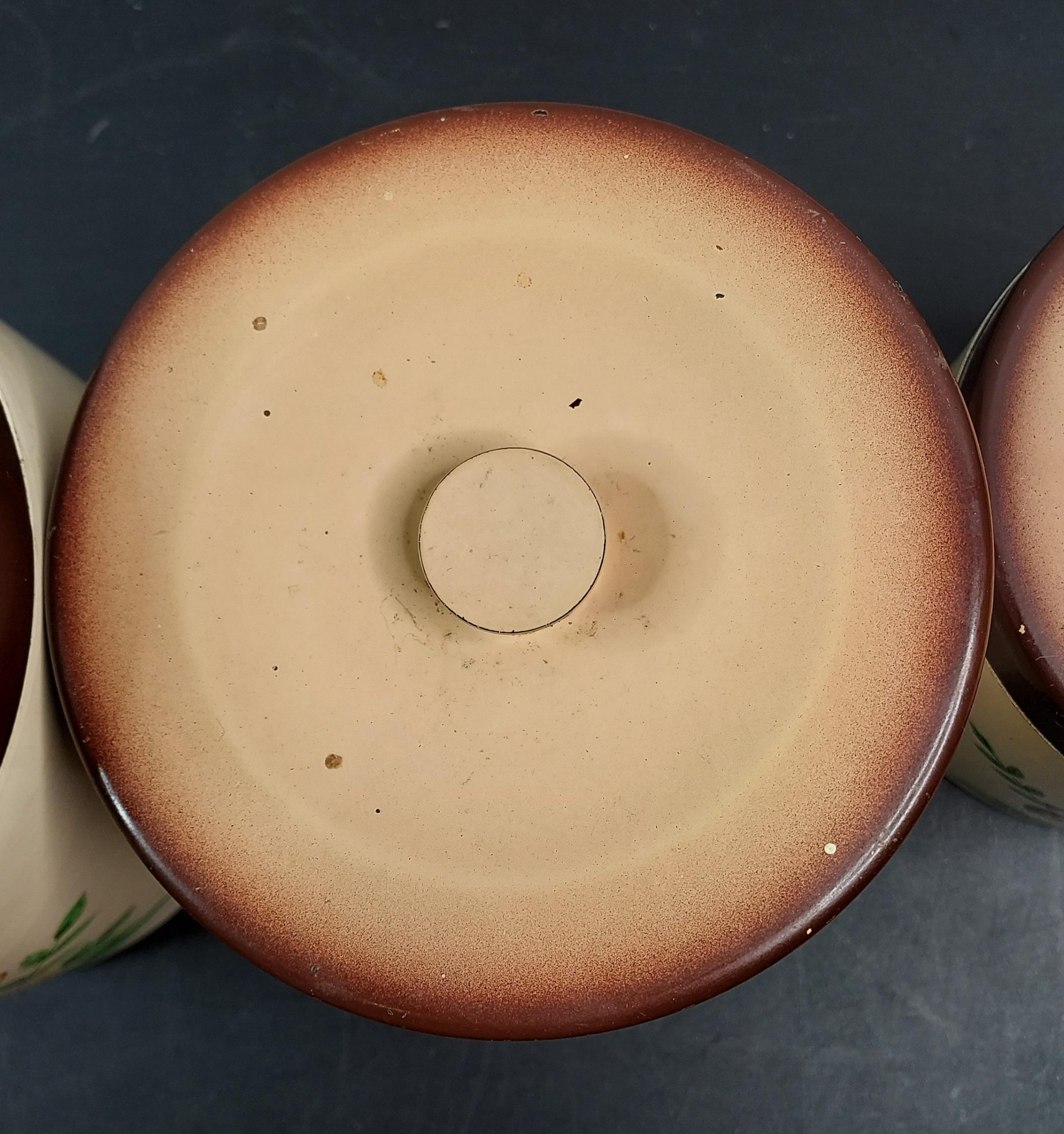 Vintage Sears Roebuck & Co. Merry Mushroom Canister Set - Image 5