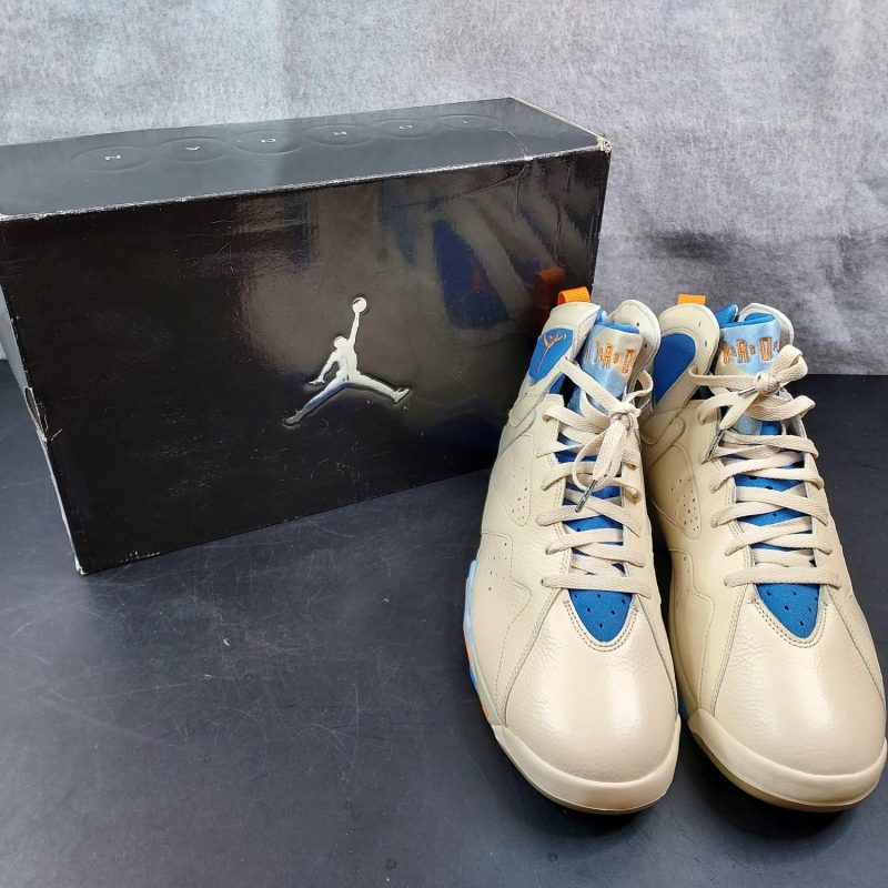 Nike Air Jordan 7 Retro "Pacific Blue" Sneakers