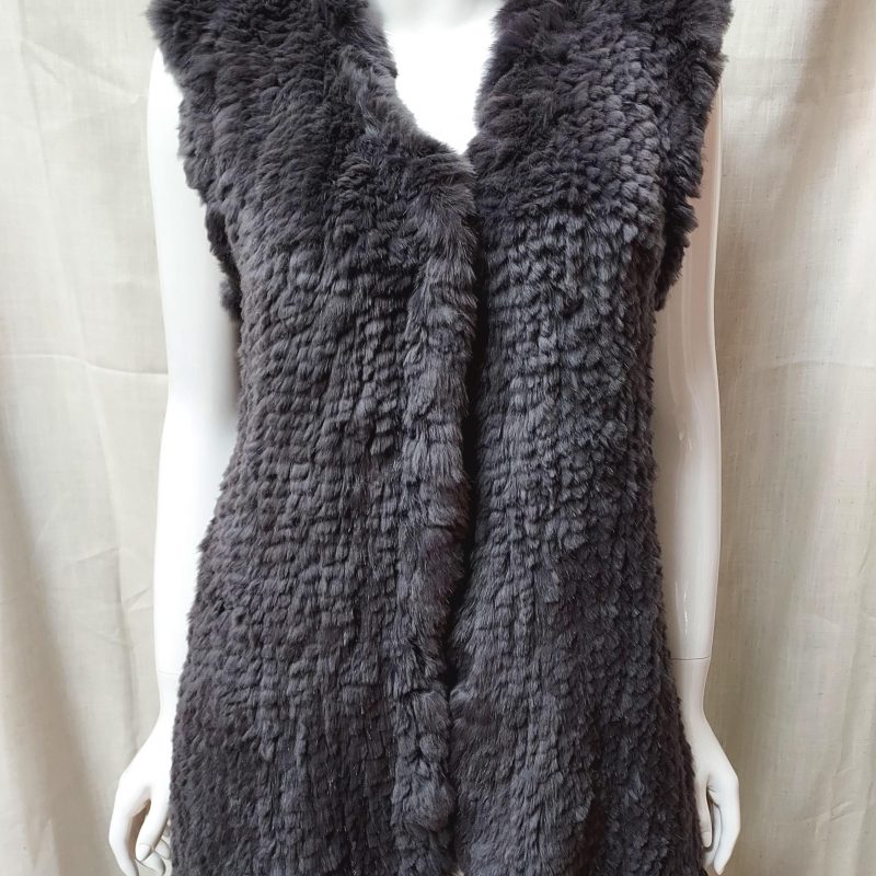 Love Token Rabbit Fur Vest