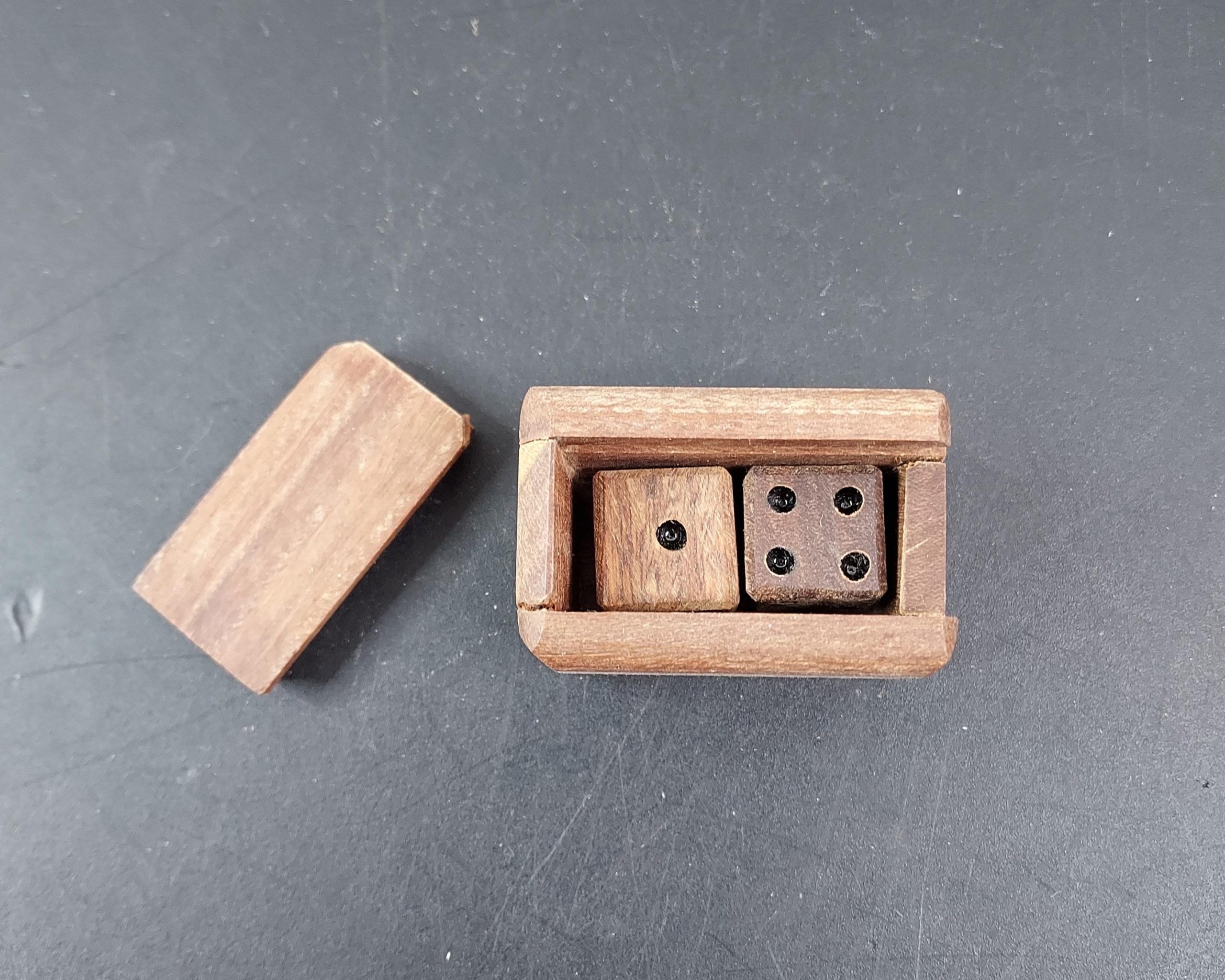 Wooden Dice w/ Storage Box - Image 2