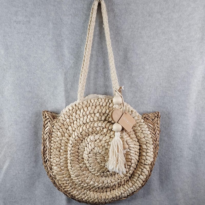Jen & Co. Woven Tote Bag