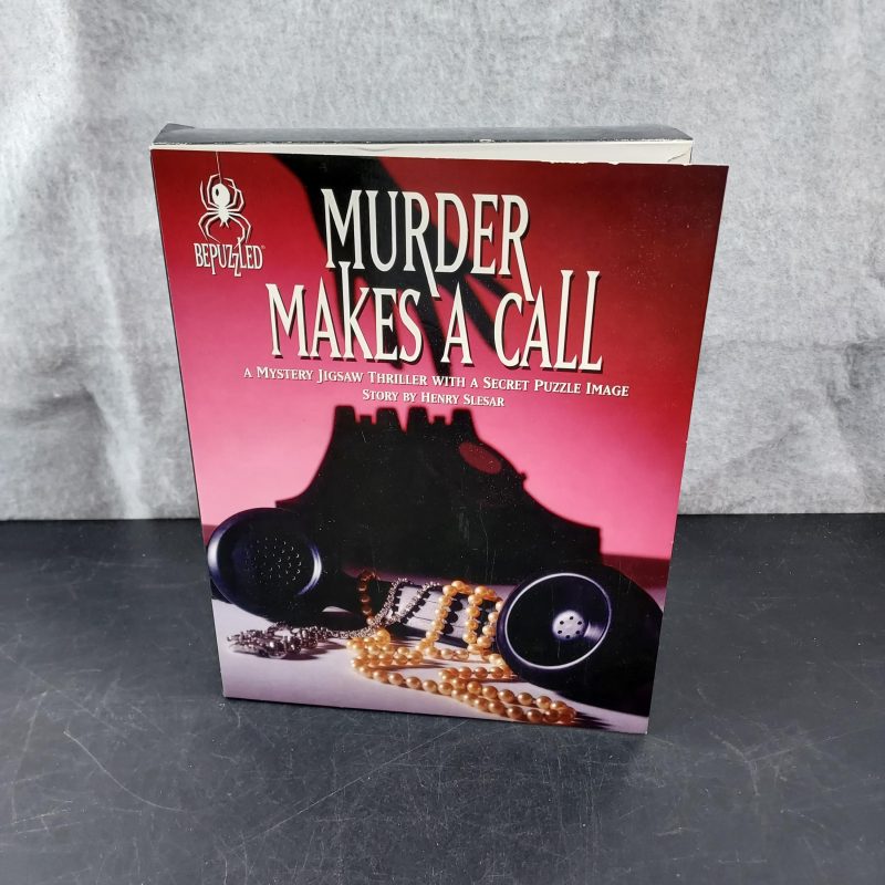 "Murder Makes a Call" Mystery Jigsaw Puzzle Thriller