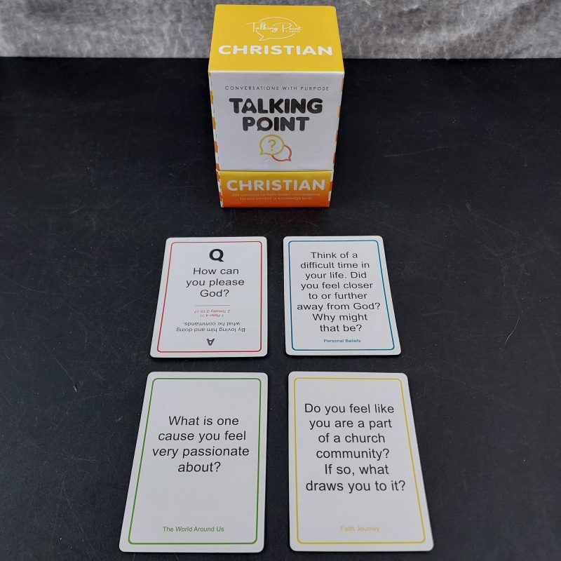 Talking Point Cards Christian Edition