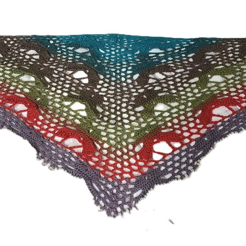 Handmade Crocheted Shawl