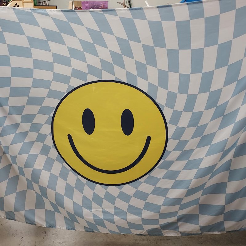 Smiley Face Wall Tapestry
