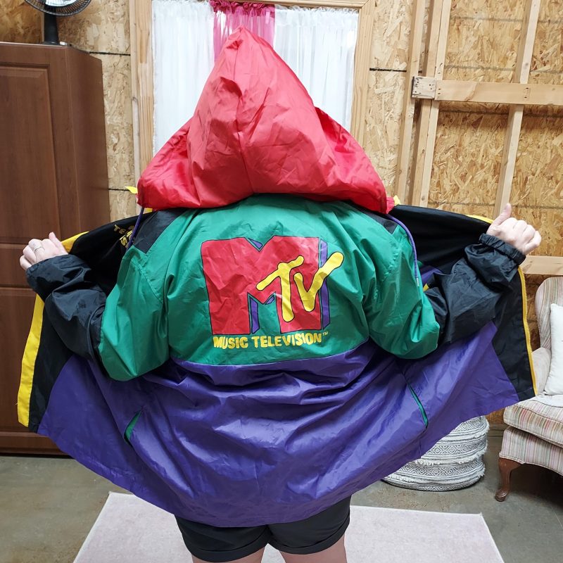 MTV Colorblock Hooded Windbreaker