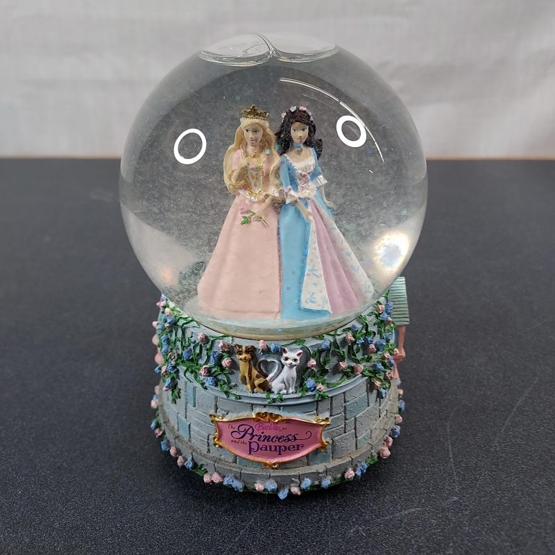 Barbie as "The Princess and The Pauper" Musical Snow Globe
