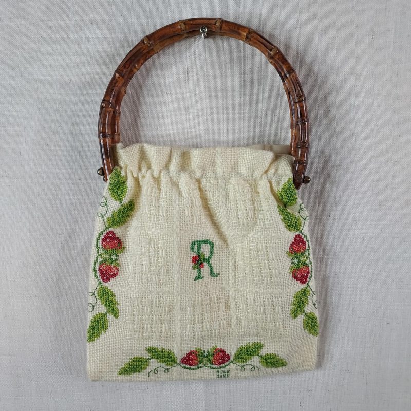 Vintage Needlepoint Handbag