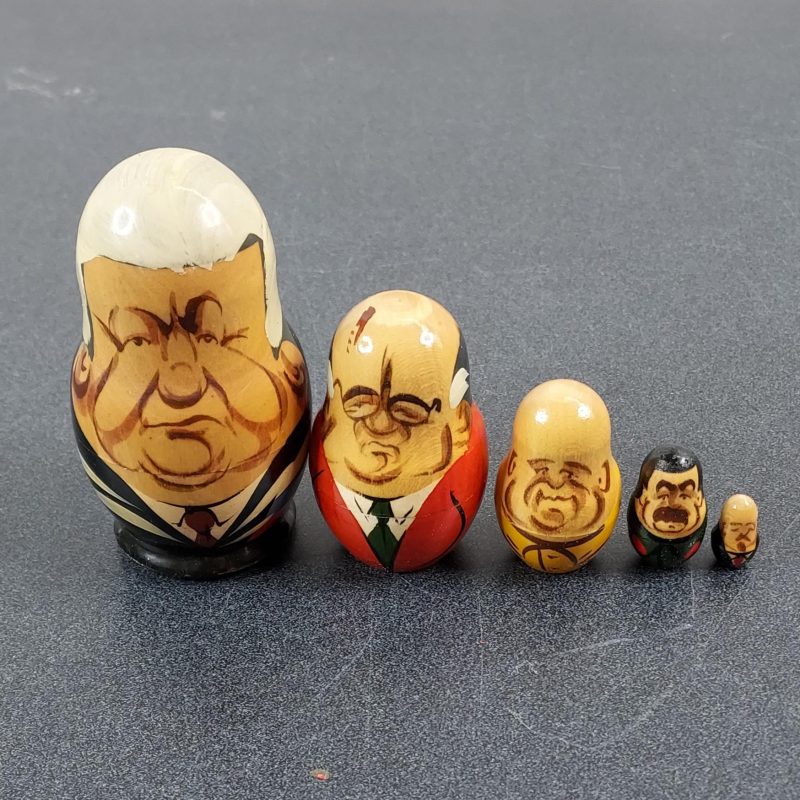 Russian Nesting Dolls - Political Leaders