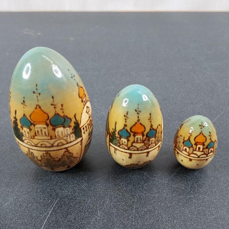Russian Nesting Eggs - Church