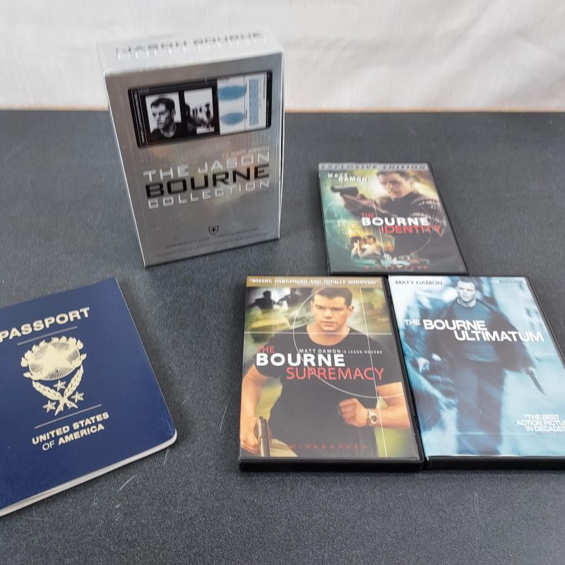 "The Jason Bourne Collection" on DVD