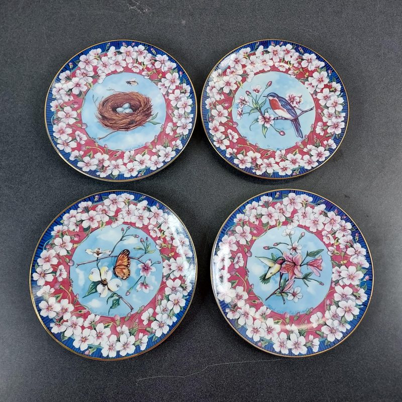 Cherry Blossom Festival Plate Set by Mark Ballard