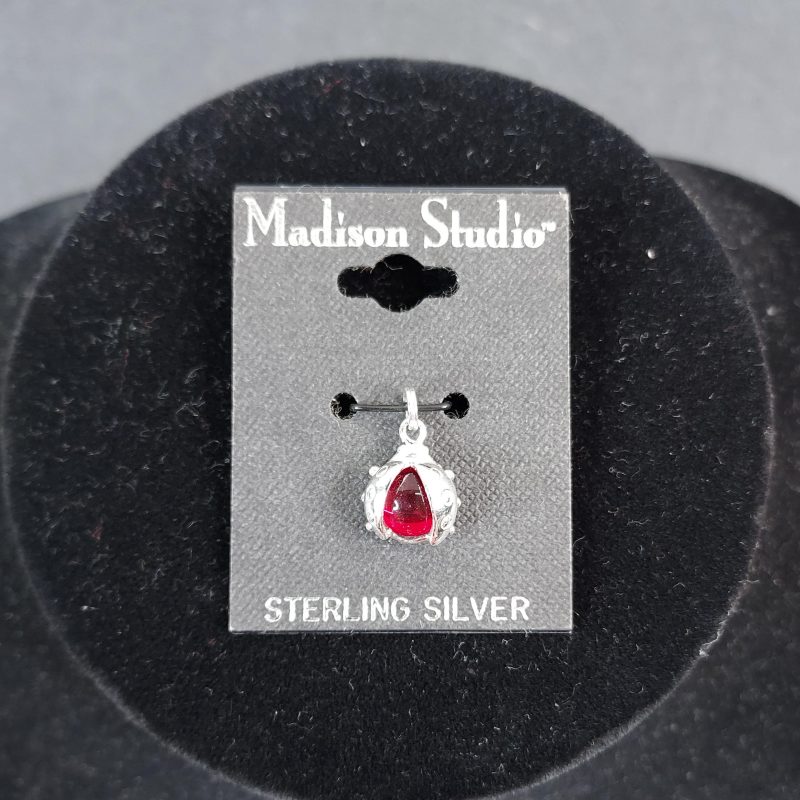 Madison Studios Sterling Silver Ladybug Charm
