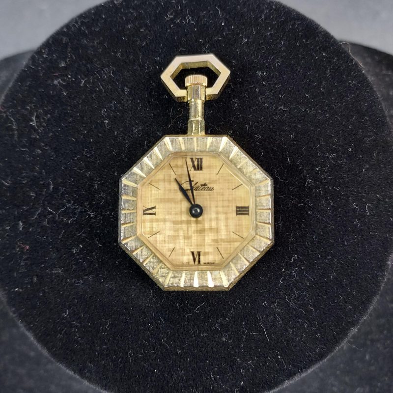 Vintage Chateau Octagonal Pendant Watch