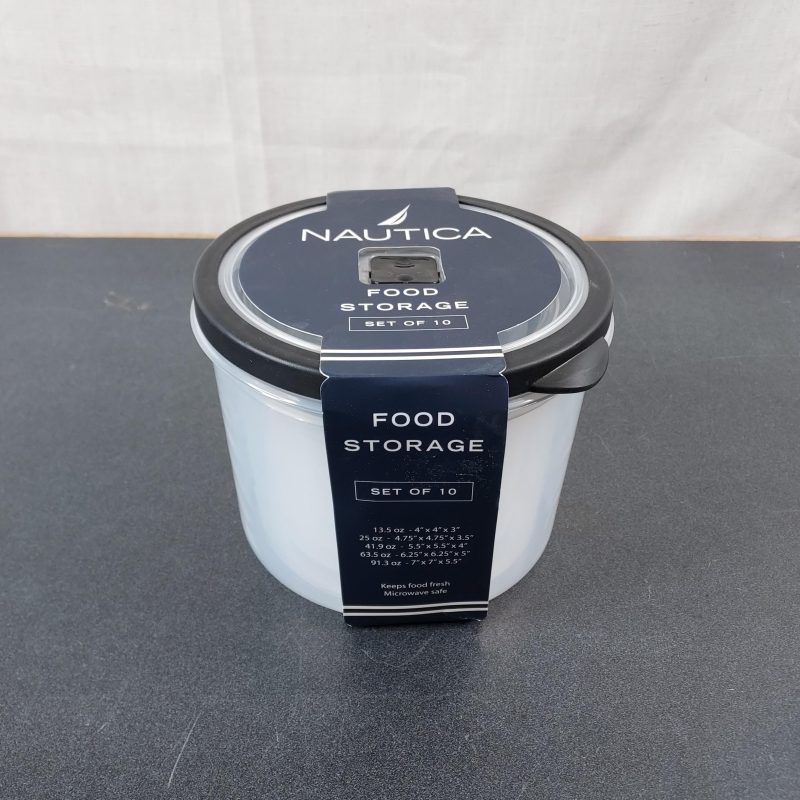 Nautica Airtight Food Storage Set