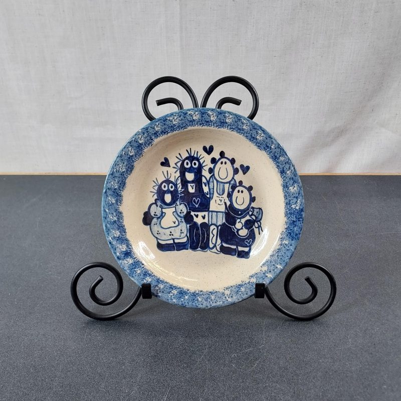 Folk Art Plate