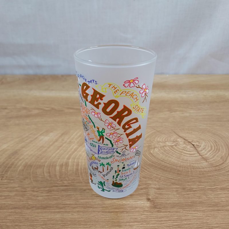 "Georgia" Frosted Tumbler