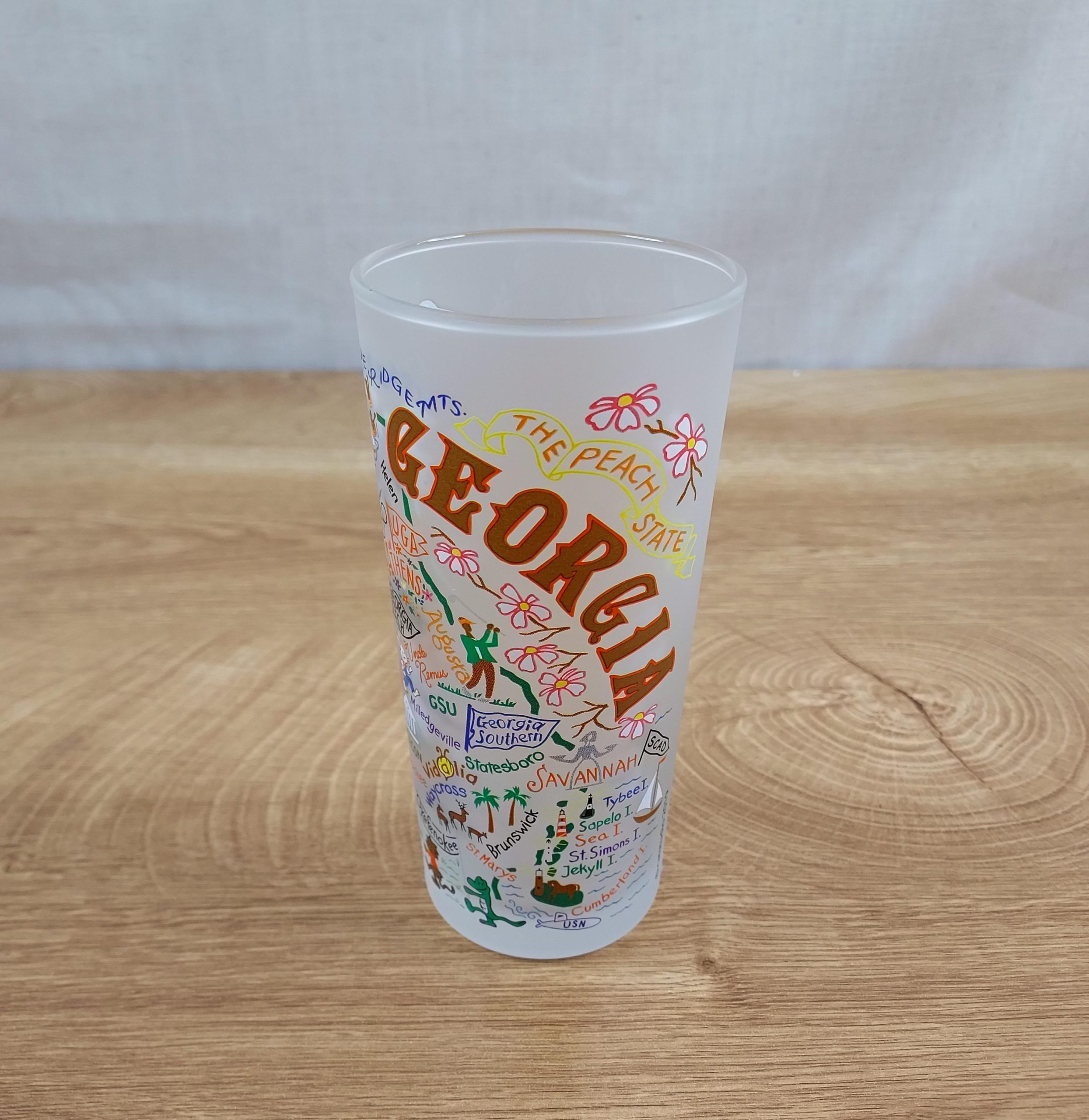 “Georgia” Frosted Tumbler