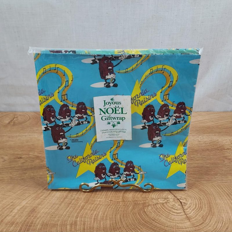 "California Raisins" Giftwrap