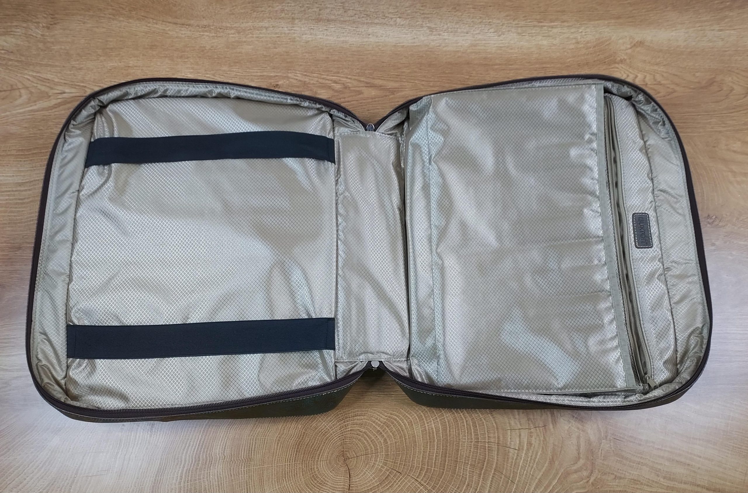 Buxton Leather Laptop Bag - Image 3
