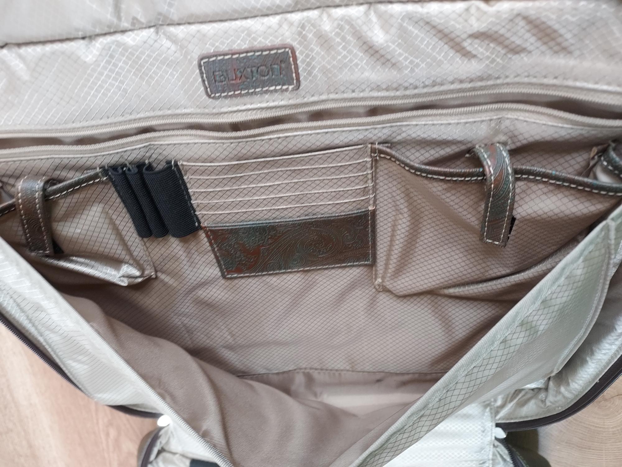 Buxton Leather Laptop Bag - Image 4