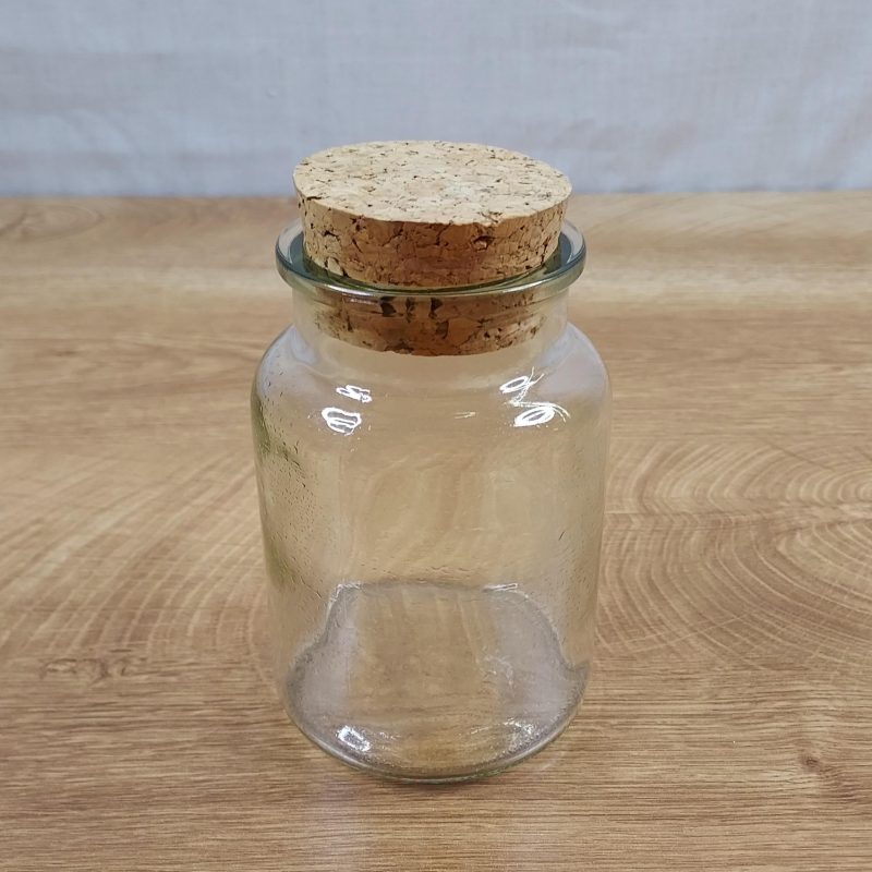 Corked Glass Jar