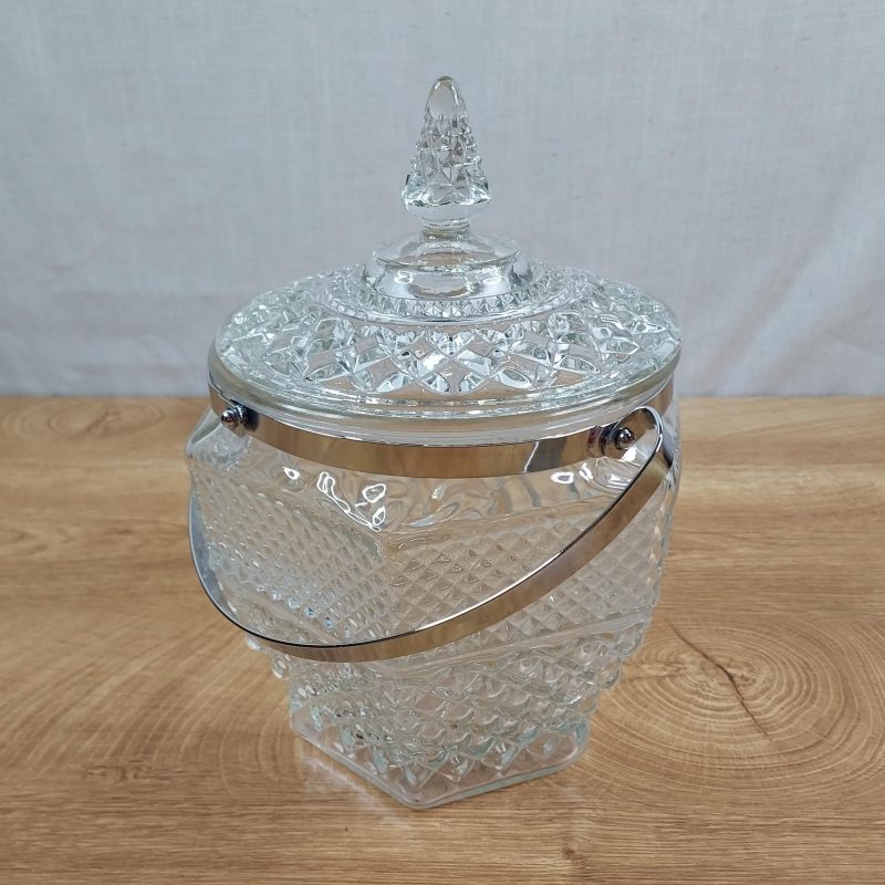 Anchor Hocking Wexford Crystal Ice Bucket