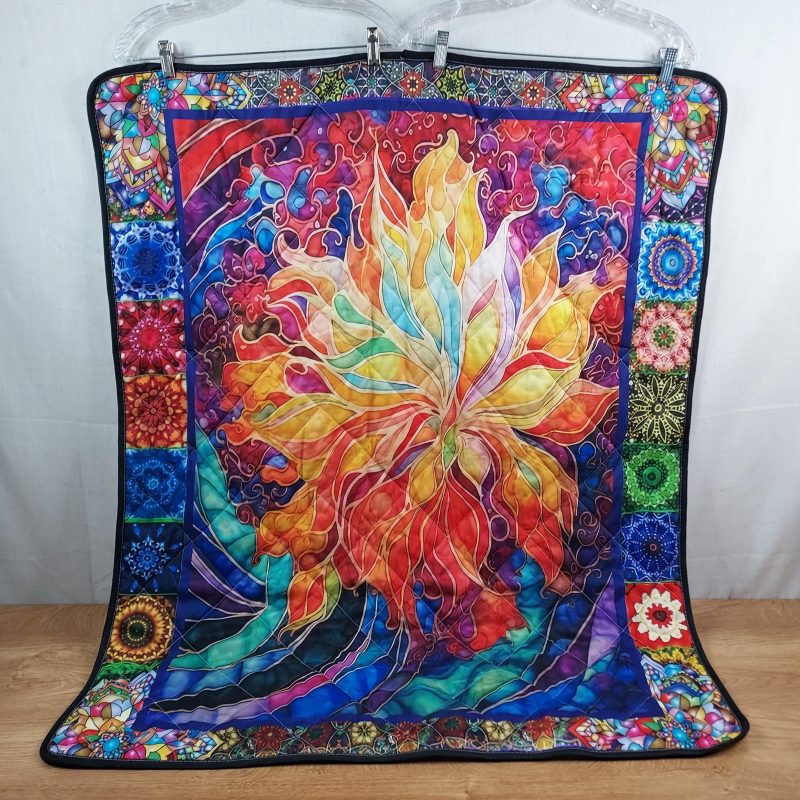 Flower Art Quilt