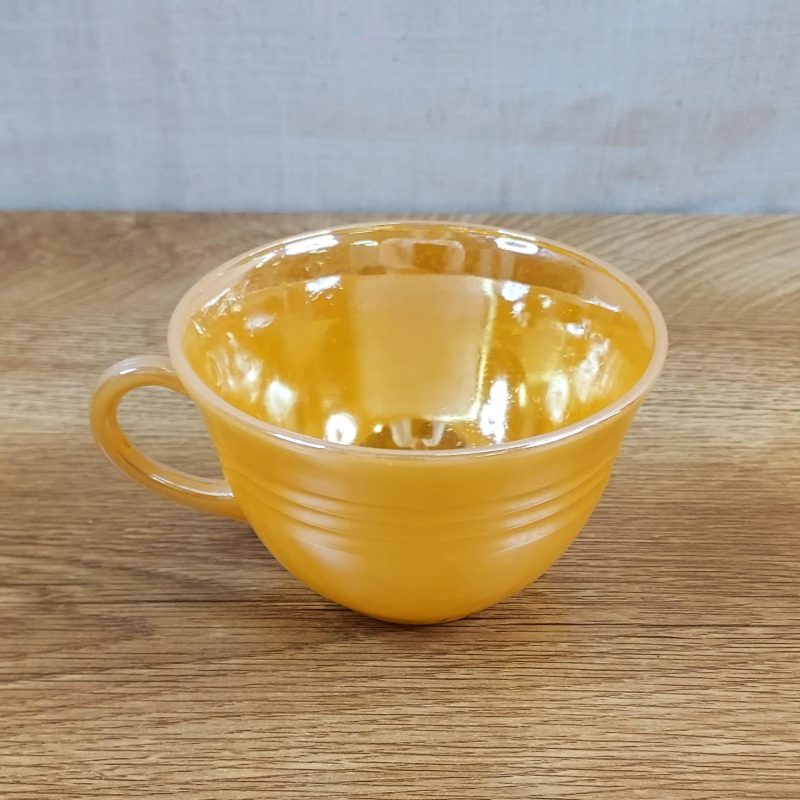 Fire-King "Peach Luster" Tea Cup