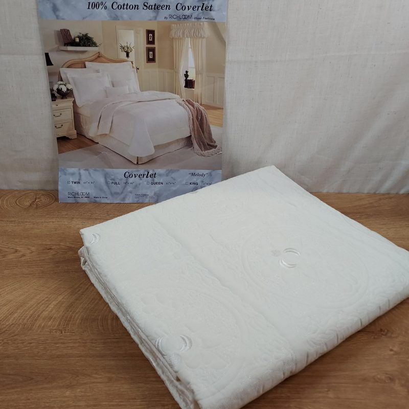 Richloom "Melody" Embroidered Coverlet