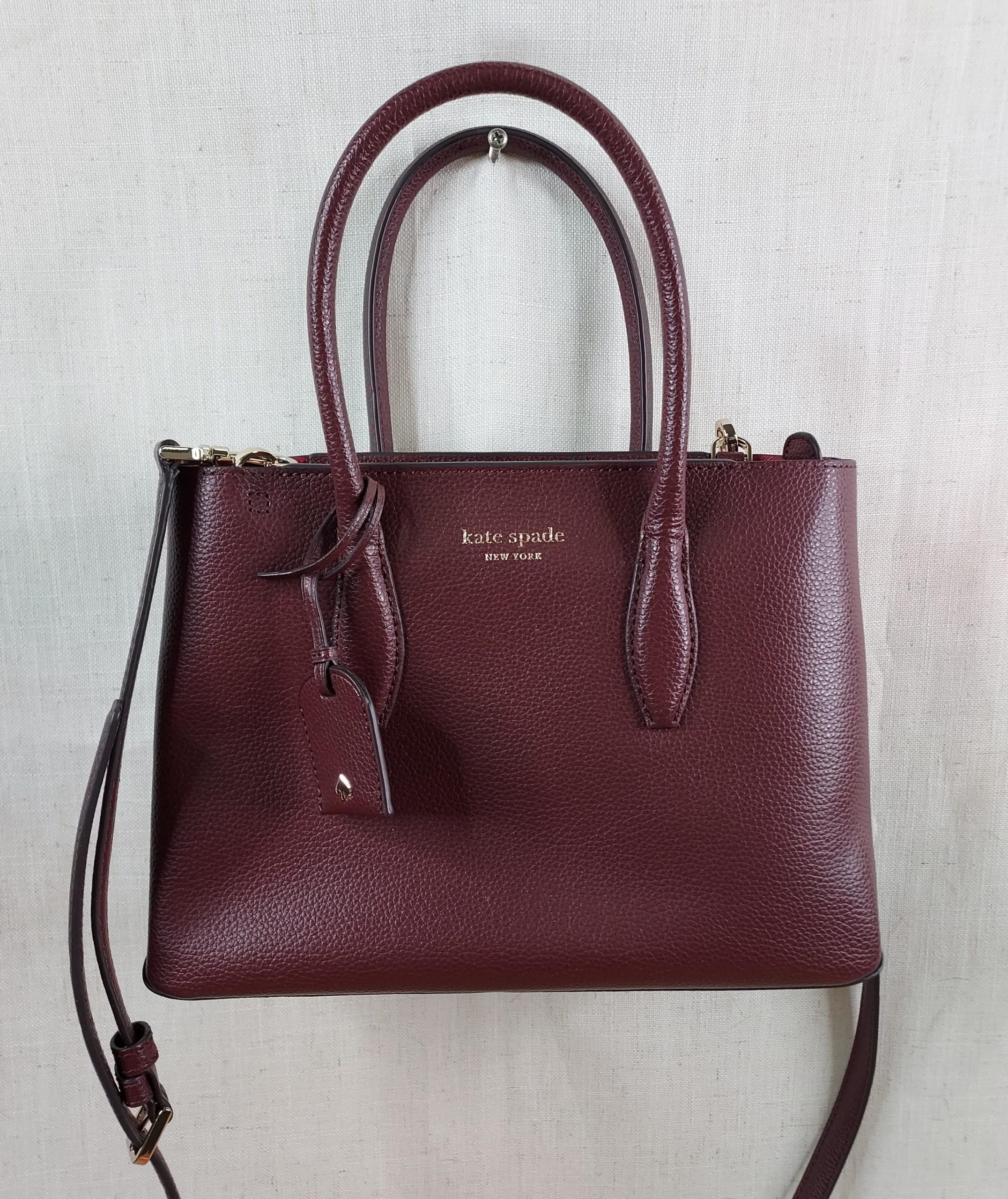 Kate Spade "Eva" Small Top Zip Satchel