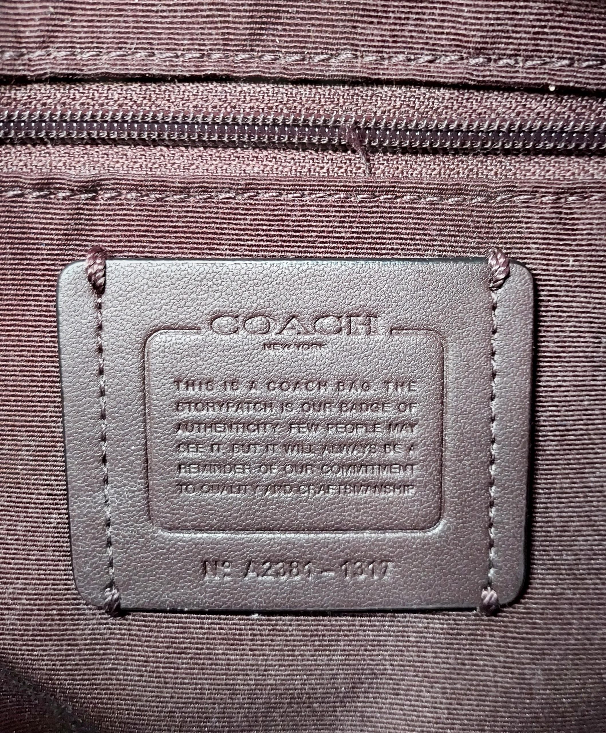 Coach "Remi" Satchel - Image 6