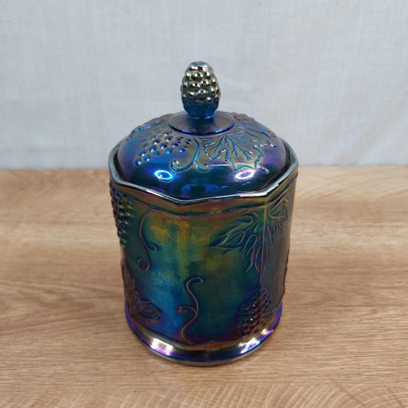 Indiana Glass "Harvest Grape" Canister Jar