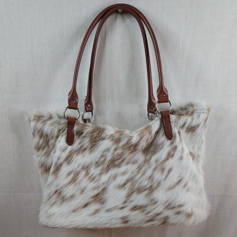 Cowhide Leather Tote Bag