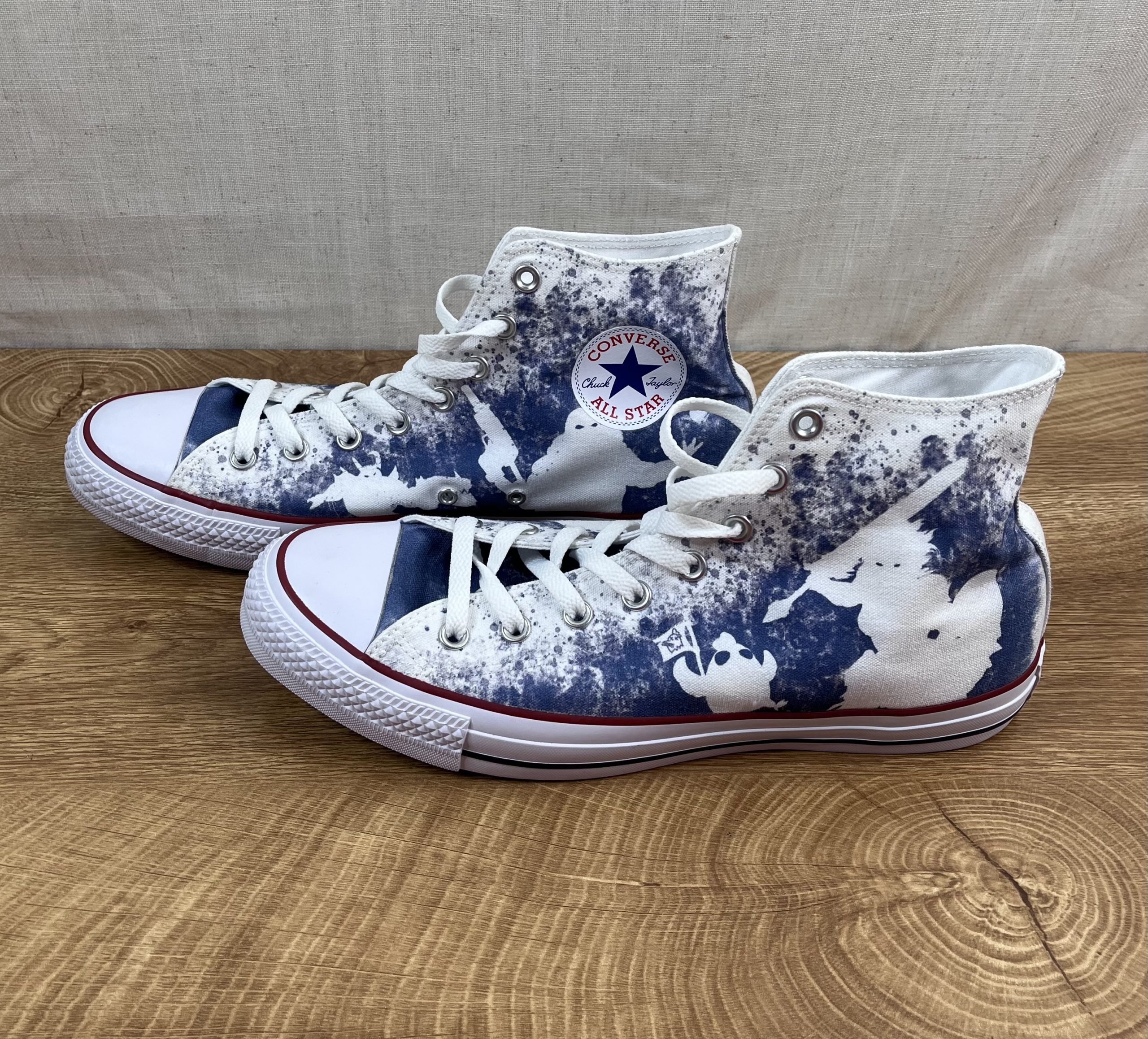 Converse High-Top Sneakers (Men's 11/Women's 13) - Image 2