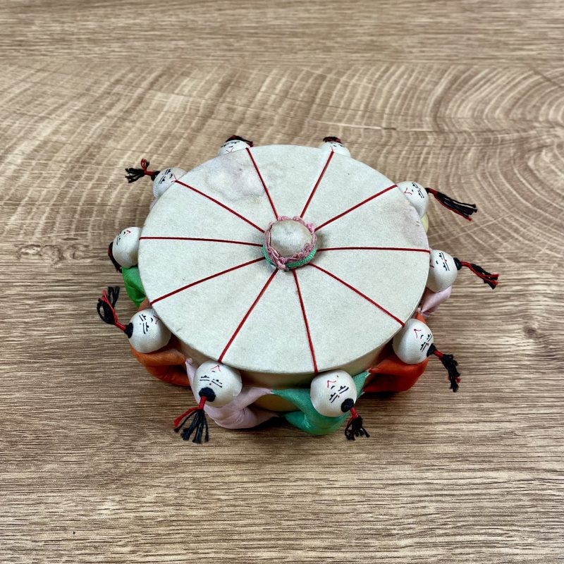 Chinese Pin Cushion & Trinket Box