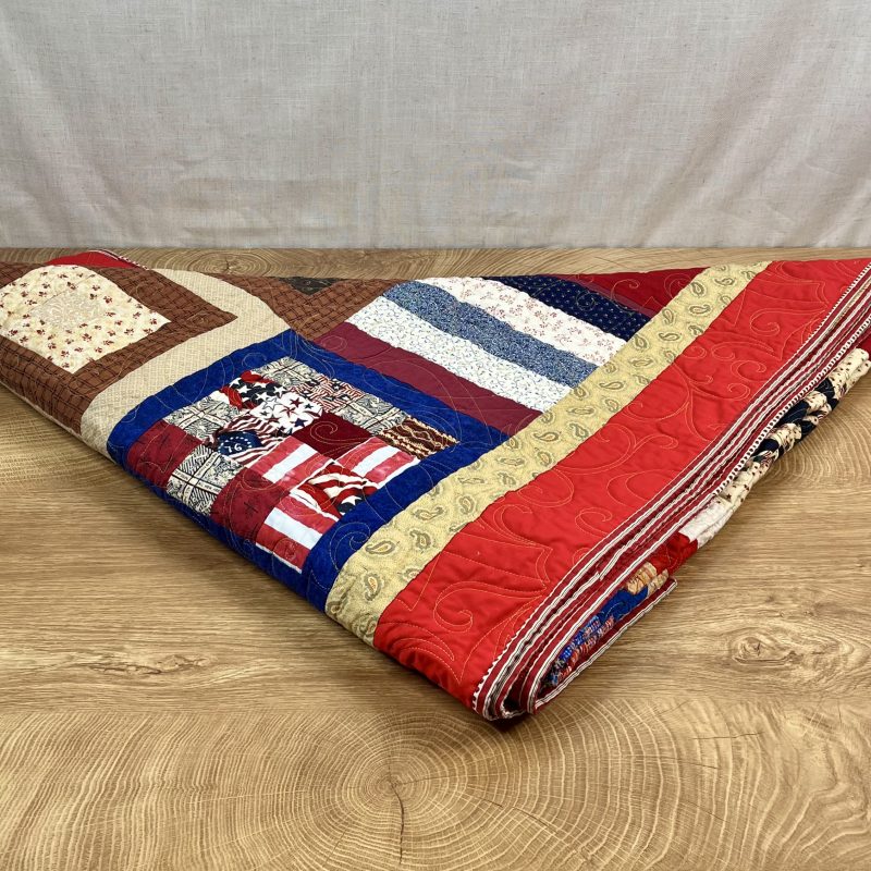 Handmade Patriotic Sampler Quilt