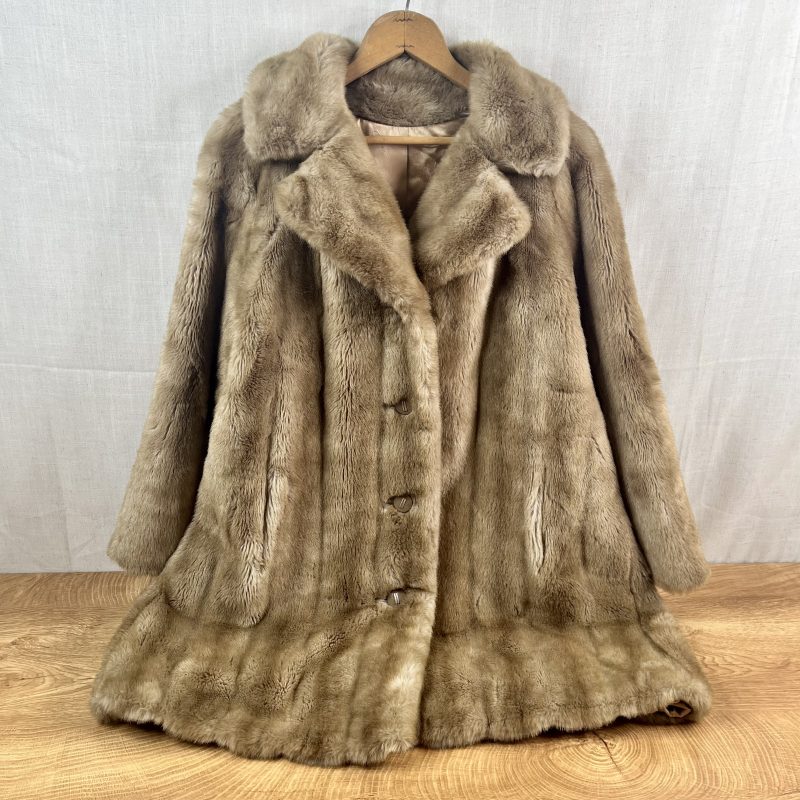 Vintage Grandella II Faux Fur Coat