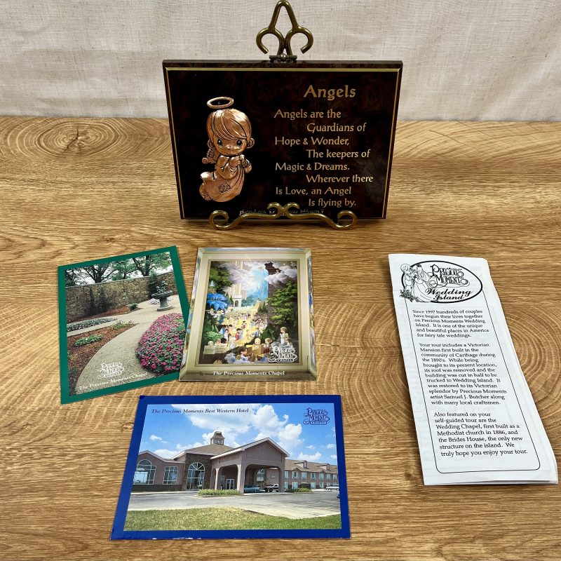 Precious Moments Chapel Plaque & Postcards