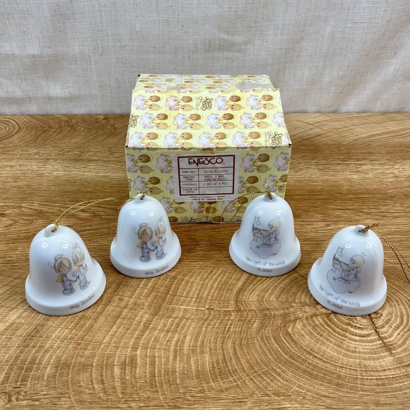 Precious Moments Bell Ornaments - Set of 4