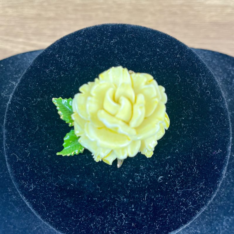Vintage Rose Brooch