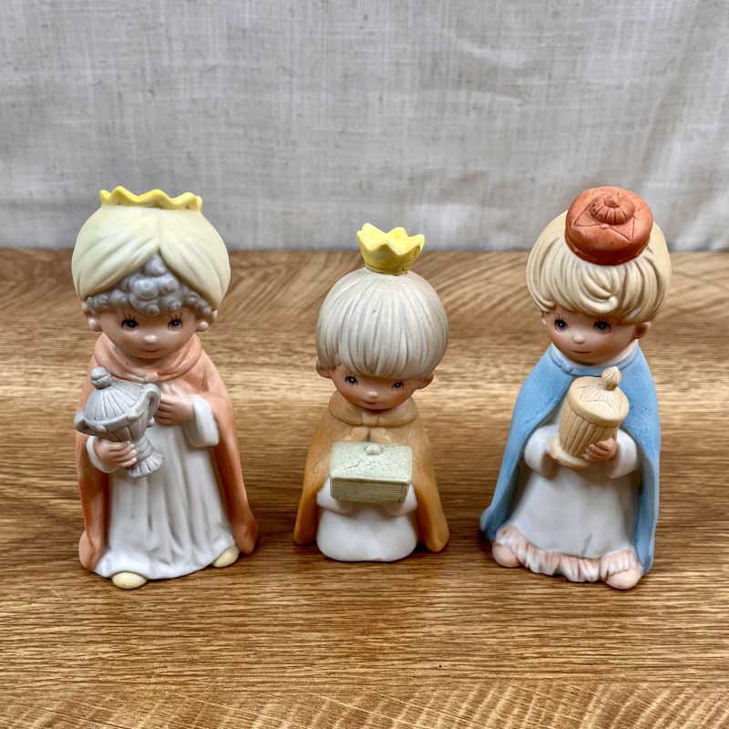 HOMCO Three Wise Men Figurines