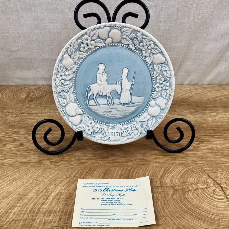 1975 "O Holy Night" Plate